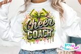 Sequin Cheer Coach | PNG Sublimation File