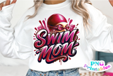 Swim Mom | PNG File