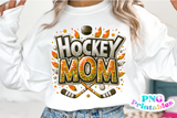 Hockey Mom Sequins | PNG File