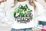 Sequin Cheer Coach | PNG Sublimation File