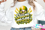 Swim Mom | PNG File