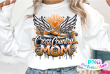 Cross Country Mom | PNG Sublimation File