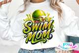 Swim Mom | PNG File