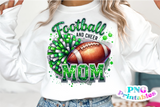 Football and Cheer Mom | PNG Sublimation File