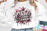 Sequin Cheerleader | PNG Sublimation File