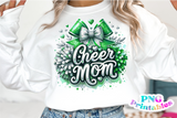 Sequin Cheer Mom | PNG Sublimation File