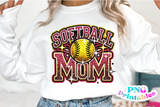 Softball Mom | PNG File