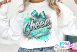 Sequin Cheer Grandma | PNG Sublimation File