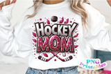 Hockey Mom Sequins | PNG File