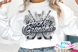 Hockey Grandma | PNG Sublimation File