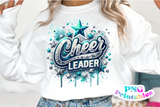 Sequin Cheerleader | PNG Sublimation File