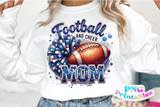 Football and Cheer Mom | PNG Sublimation File