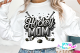 Hockey Mom Sequins | PNG File