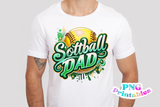 Softball Dad Airbrushed | PNG File