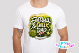 Football and Cheer Dad | PNG Sublimation File