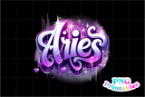 Aries Airbrushed | Zodiac PNG File