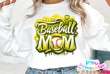 Baseball Mom | PNG Sublimation File