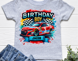 Race Car Birthday | PNG Print File