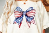 4th of July PNG Sublimation Bow Bundle