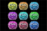 Choir Airbrushed | PNG File