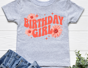 Daisies Birthday Girl | PNG Print File