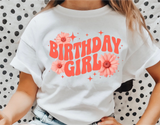 Daisies Birthday Girl | PNG Print File
