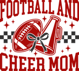 Football and Cheer Mom | SVG Cut File