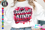 Football Aunt | PNG Sublimation File