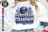 Football Grandma | PNG Sublimation File