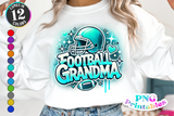 Football Grandma | PNG Sublimation File