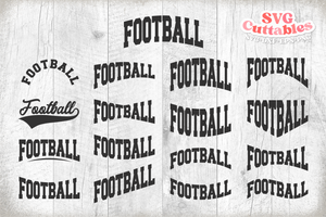 Football Layouts | SVG Cut File