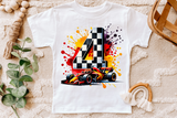 Race Car Fourth Birthday | PNG Print File