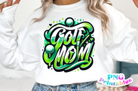 Golf Mom Airbrushed | PNG File