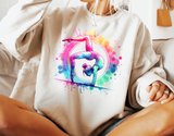 Gymnastics Watercolor Silhouette | PNG File