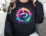 Gymnastics Watercolor Silhouette | PNG File