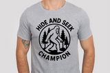 Hide and Seek Champion | Funny SVG Cut File