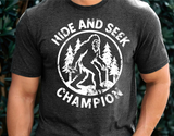 Hide and Seek Champion | Funny SVG Cut File