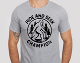 Hide and Seek Champion | Funny SVG Cut File