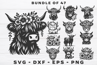 Highland Cow Bundle 1