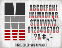 JP Goals SVG Alphabet Font