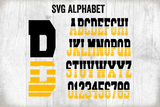 JP Half Sliced Alphabet