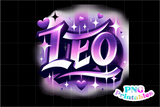 Leo Airbrushed | Zodiac PNG File