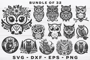 Owl SVG Bundle 1
