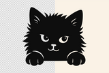 Peeking Cat | SVG Cut File