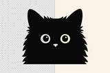 Peeking Cat | SVG Cut File