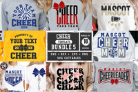 Cheer svg Bundle 5