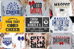 Cheer svg Bundle 5