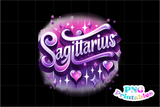 Sagittarius Airbrushed | Zodiac PNG File