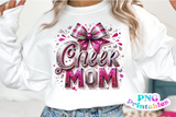 Sequin Cheer Mom | PNG Sublimation File