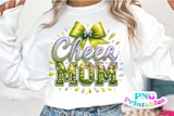 Sequin Cheer Mom | PNG Sublimation File